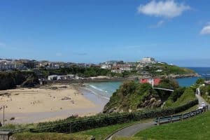 view of Towan beach