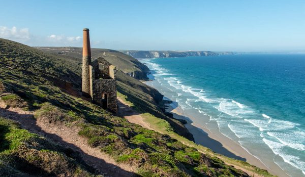 Wheal Coates and the sea