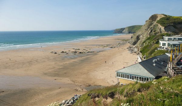 Watergate Bay in Cornwall