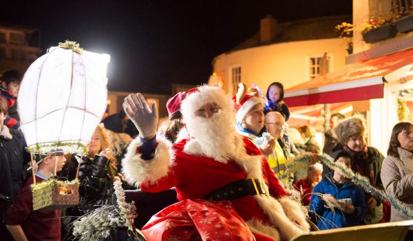 Father Christmas in Padstow