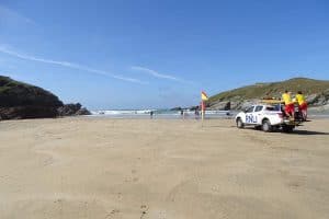 lifeguards at Porth