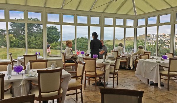 people being served at Beaucliffes