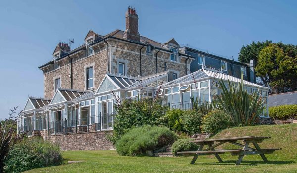 Porth Veor Manor from the side