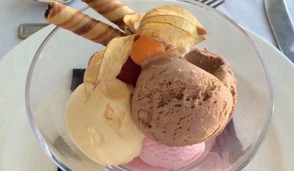 ice cream at Beaucliffes