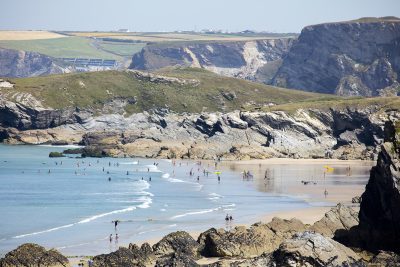 Porth beach