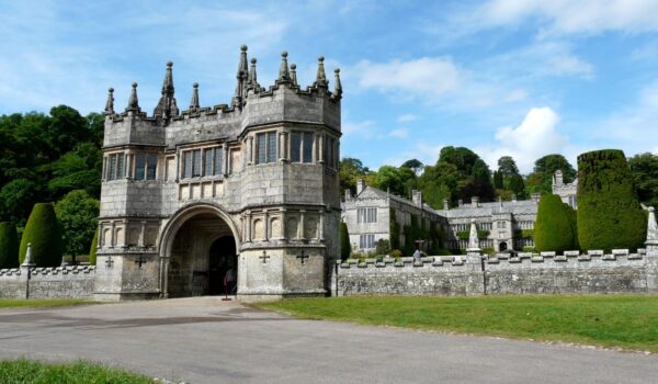 Entrance to Lanhydrock House