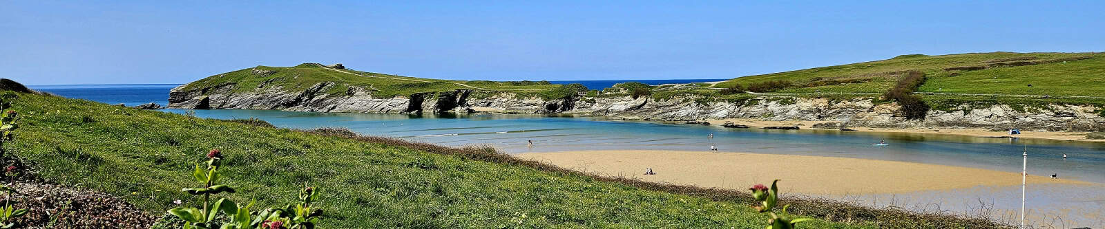 Porth beach