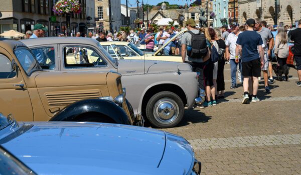 Truro Classic Car Show Rover and more on Lemon Quay